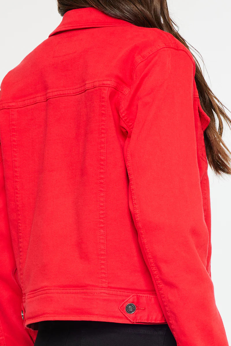 EAB Favorites Red Denim Jacket (Zoey jacket)