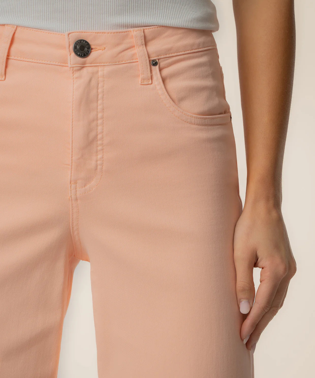 KUT Meg High Rise Wide Leg - Sherbet