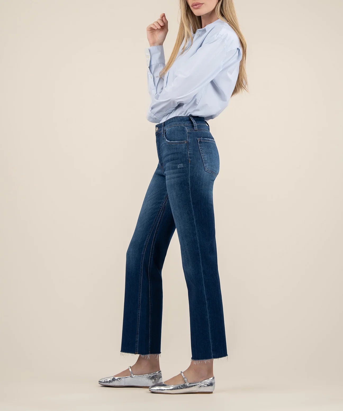 KUT Kelsey High Rise - Royal Dark Wash
