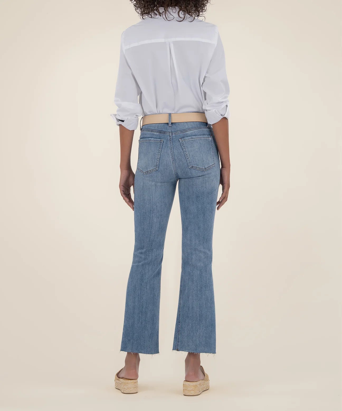 KUT Kelsey High Rise FAB AB Ankle Jean ACCEPTANCE