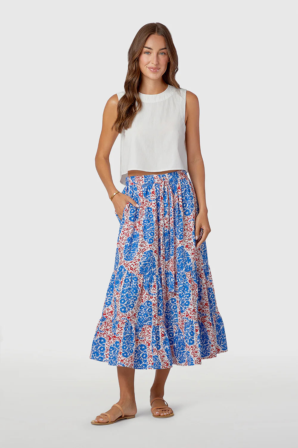 Livro Cropped Tank- White