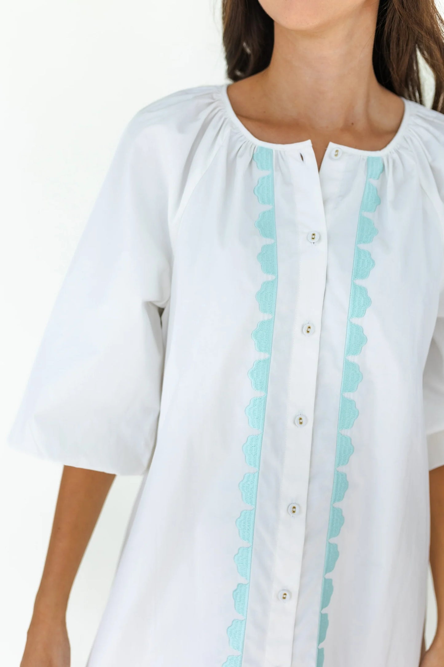 Mary George Emma Dress- Star White