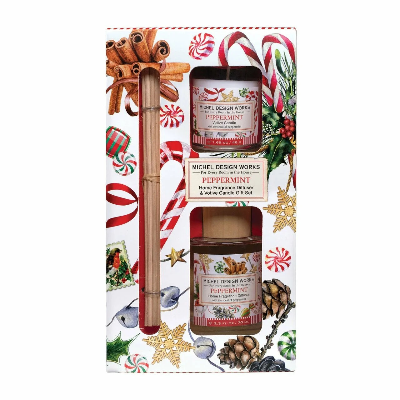 Peppermint Home Fragrance Diffuser-Gift Set