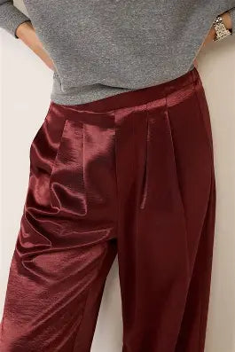 Melissa Nepton Eileen Pant - Burgundy