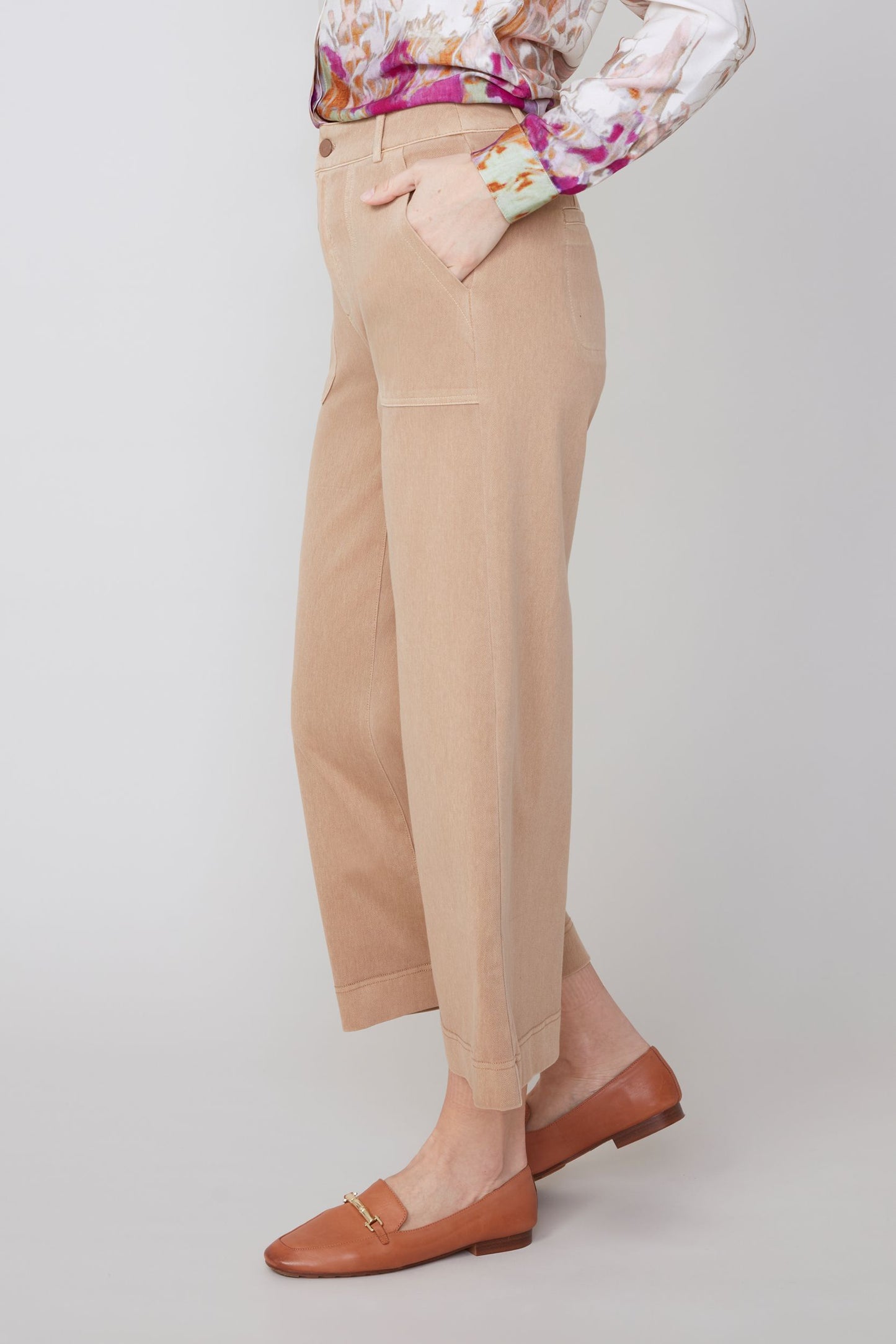 Renuar Knit Pant - Tan
