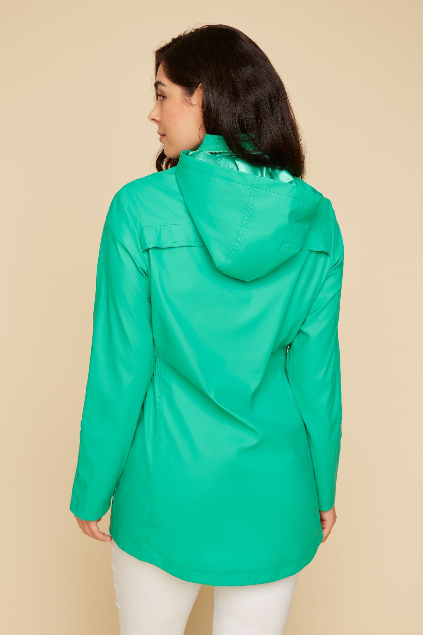 Renuar Woven Jacket- Jade