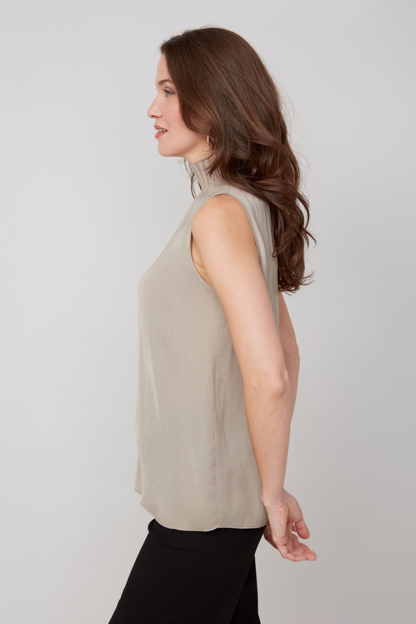 Renuar Woven Blouse - Tan