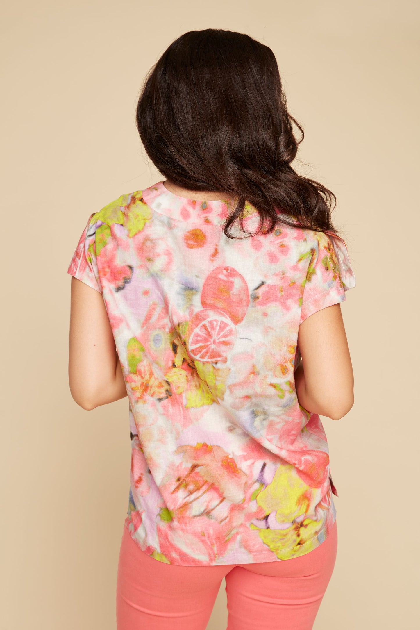 Renuar Multicolor Woven Blouse