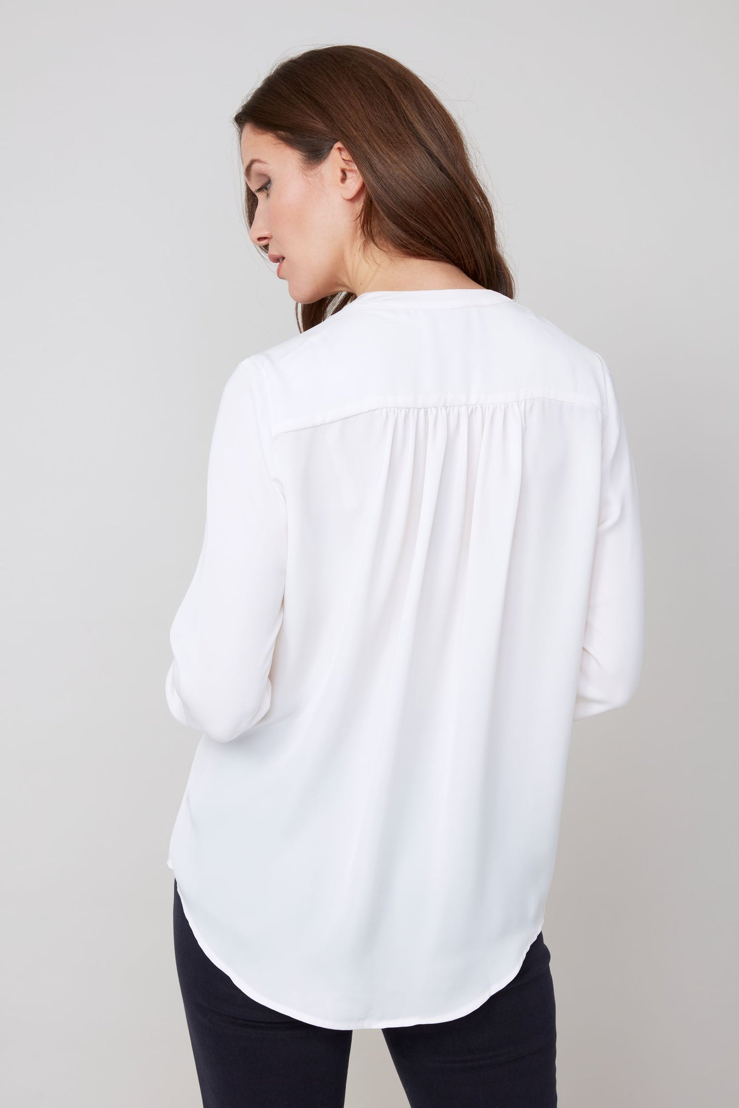 Renuar Woven Blouse - Creme
