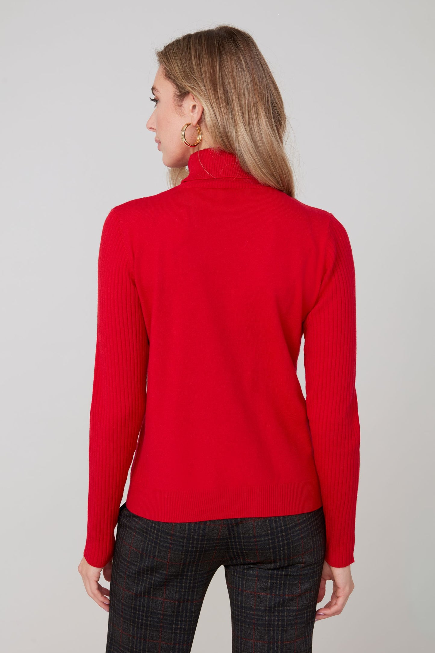 Renuar Knit Sweater - Red