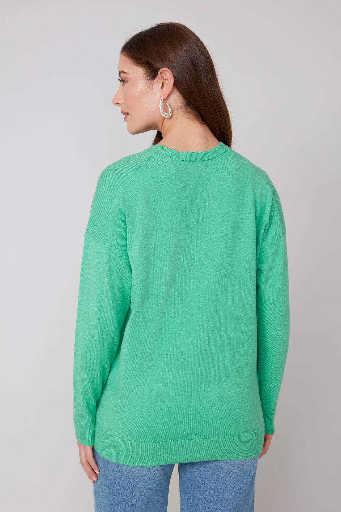 Renuar Knit Sweater - Green