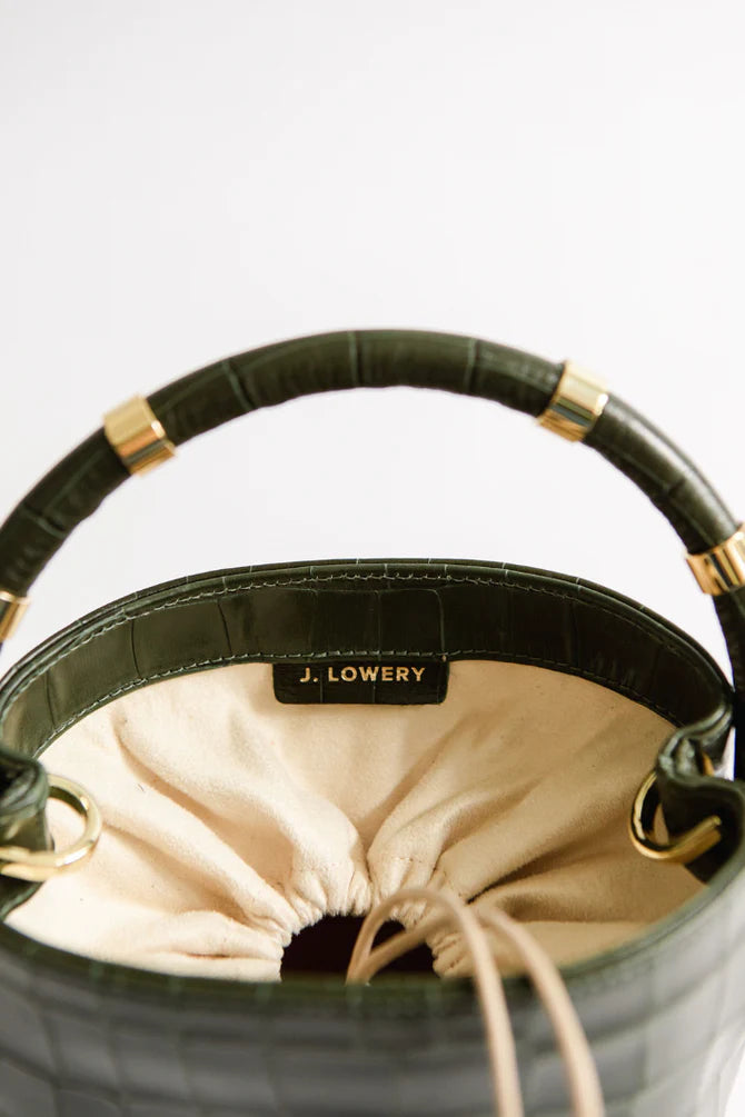 J. Lowrey Max Mini - Green Croc