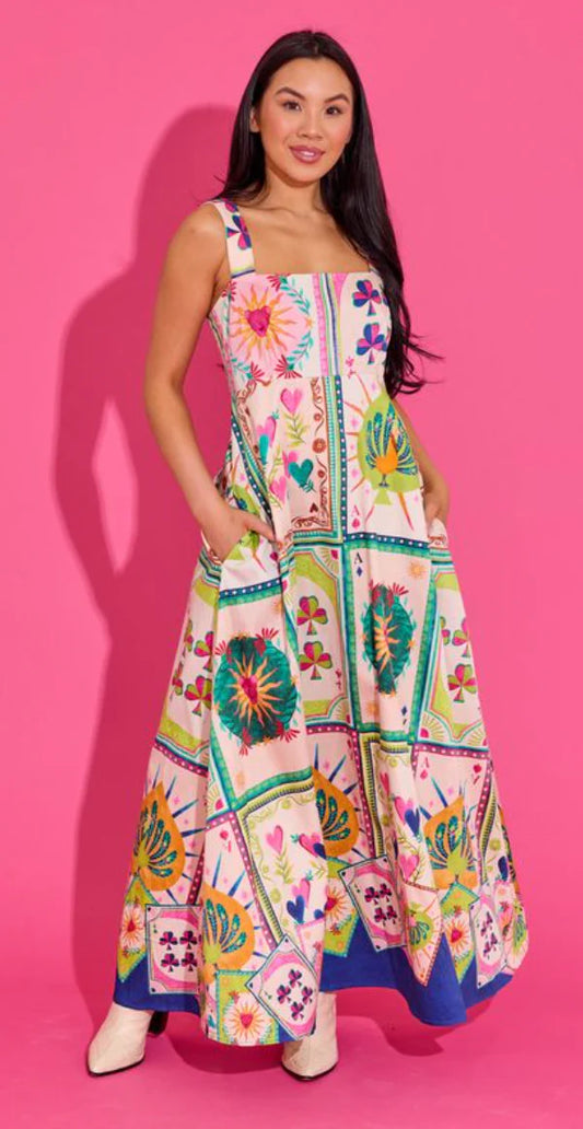 Alden Adair Maria Dress - High Roller