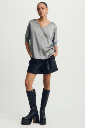 Melissa Nepton Cindy Top - Faded Teal