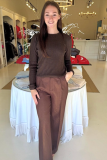 Esqualo Brown Trill Pants