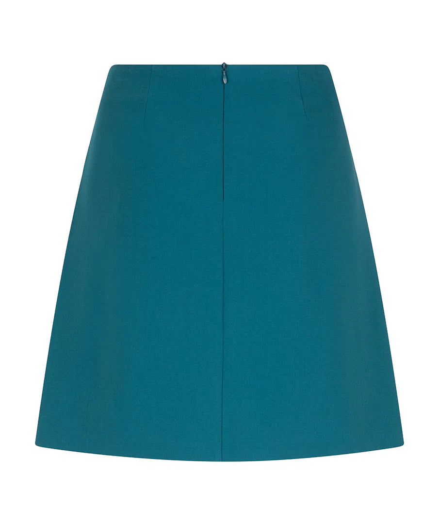 Esqualo Short Skirt - Teal