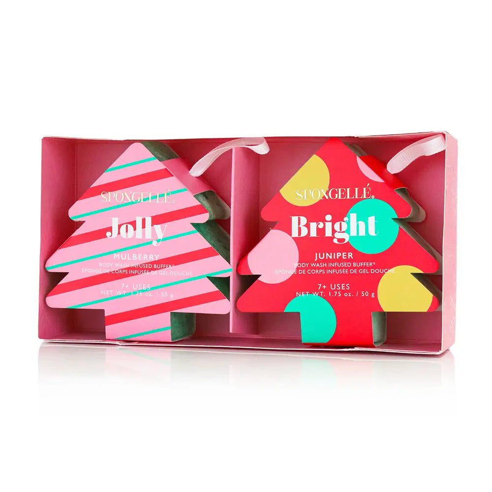 Spongelle Season's Greetings Holiday Tree Gift Set
