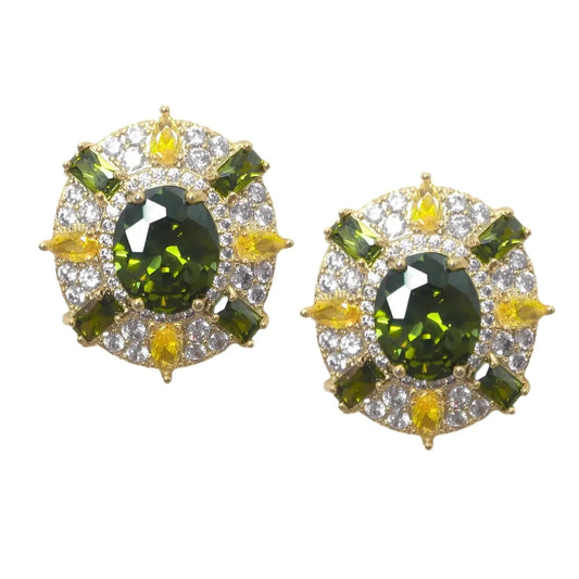 St Armand's Oval Luxe Statement Earrings