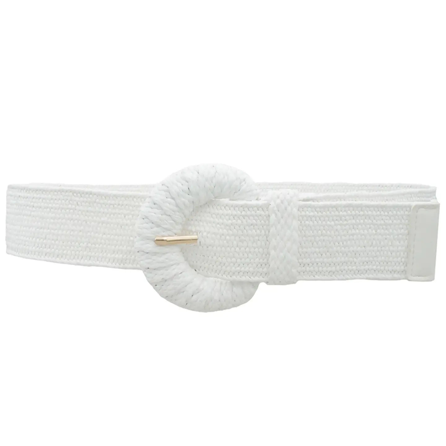 Wrapped Halfmoon Elastic Straw Belt
