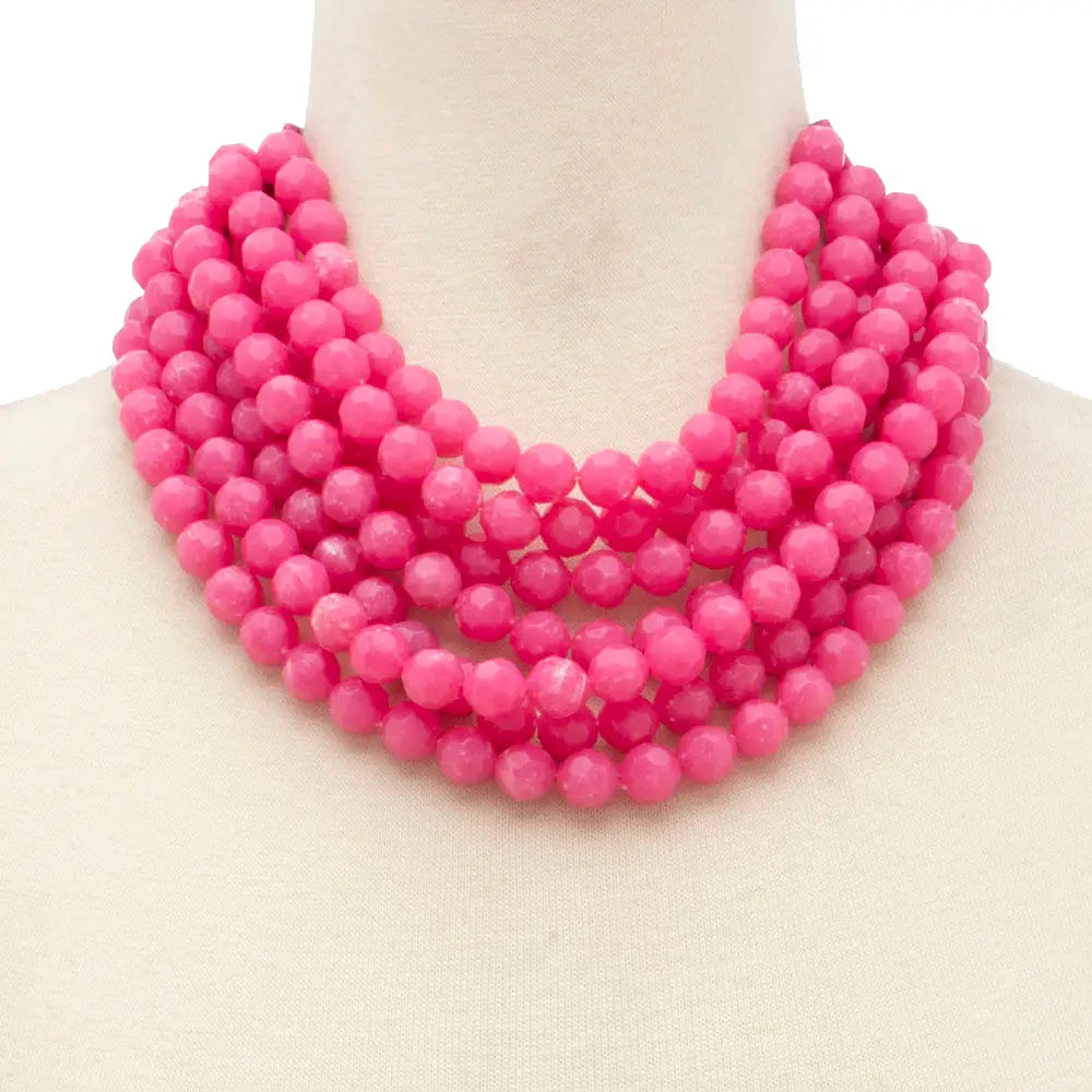 Chunky Beaded Necklace