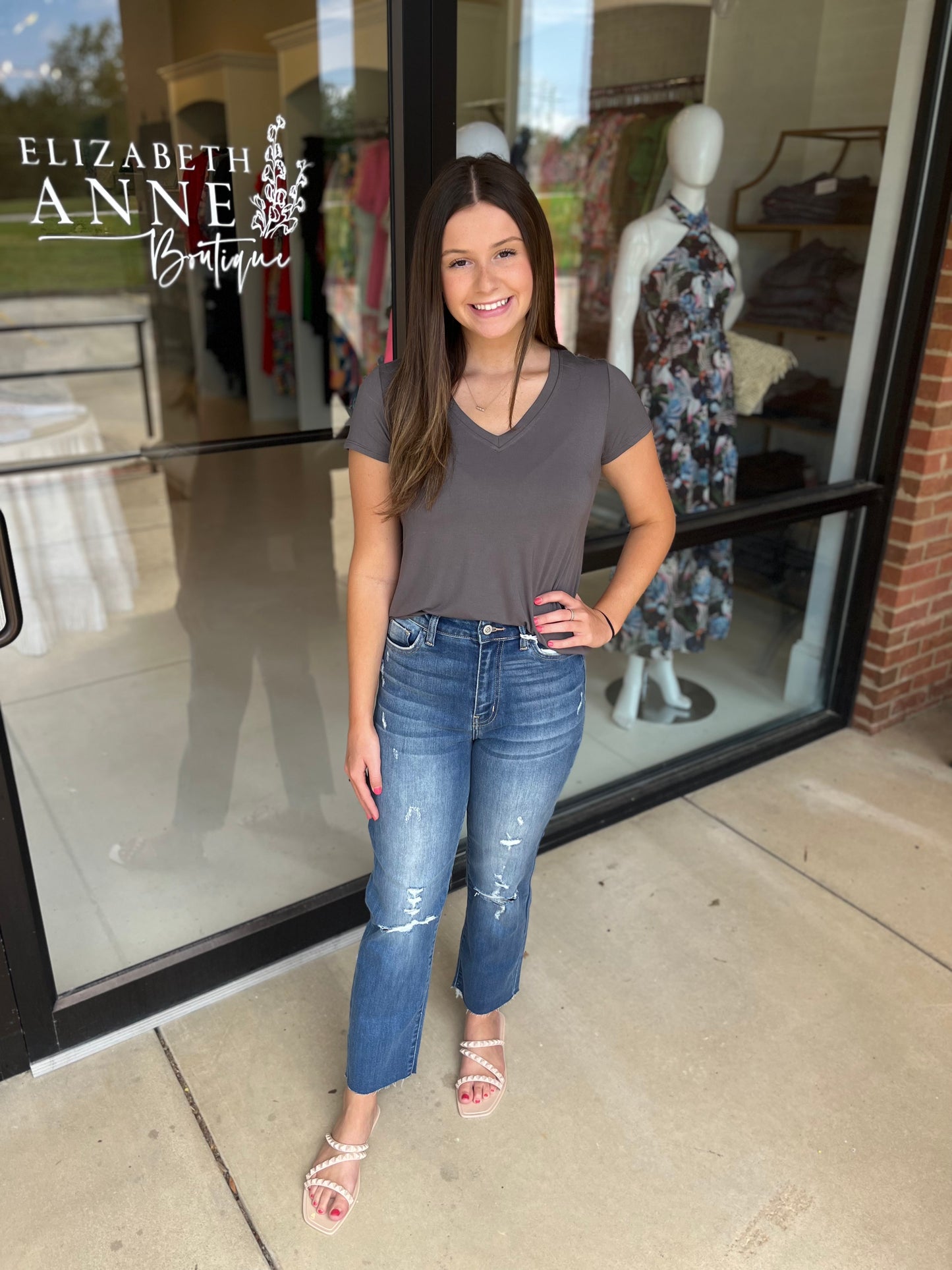 Flying Monkey Distressed Jeans