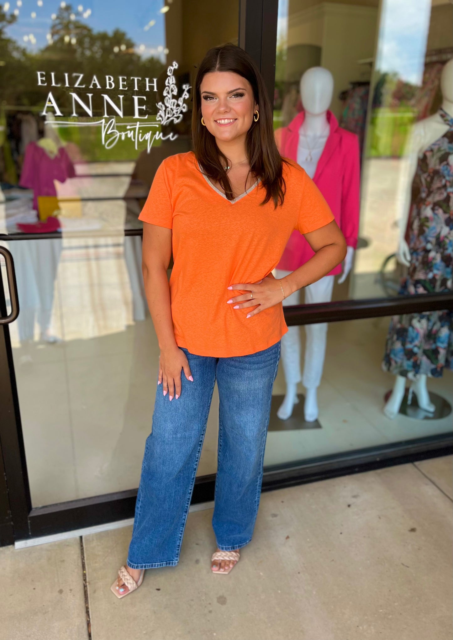 Esqualo Fancy Neckline T-Shirt