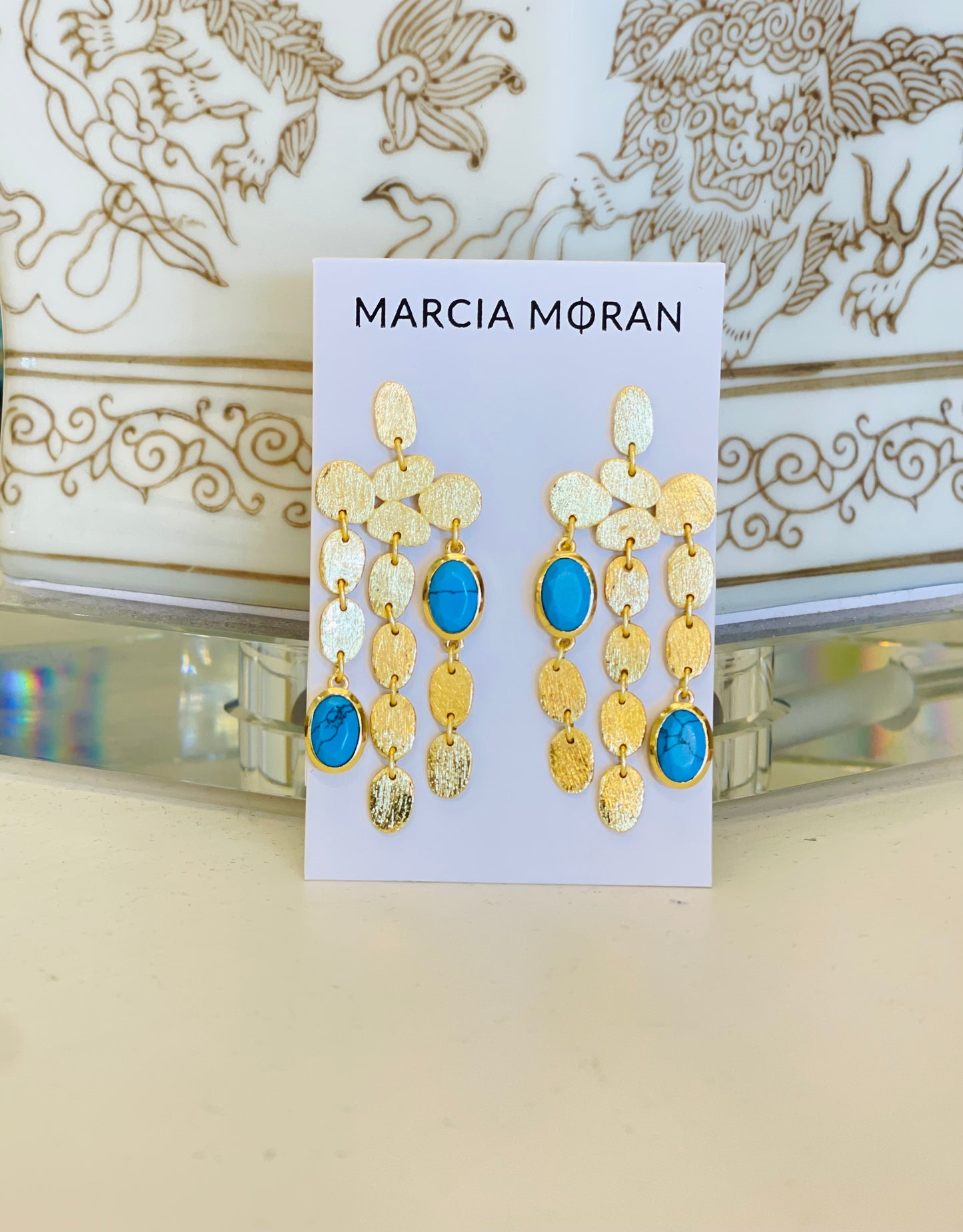 Marcia Moran Nenet Chandelier Earring