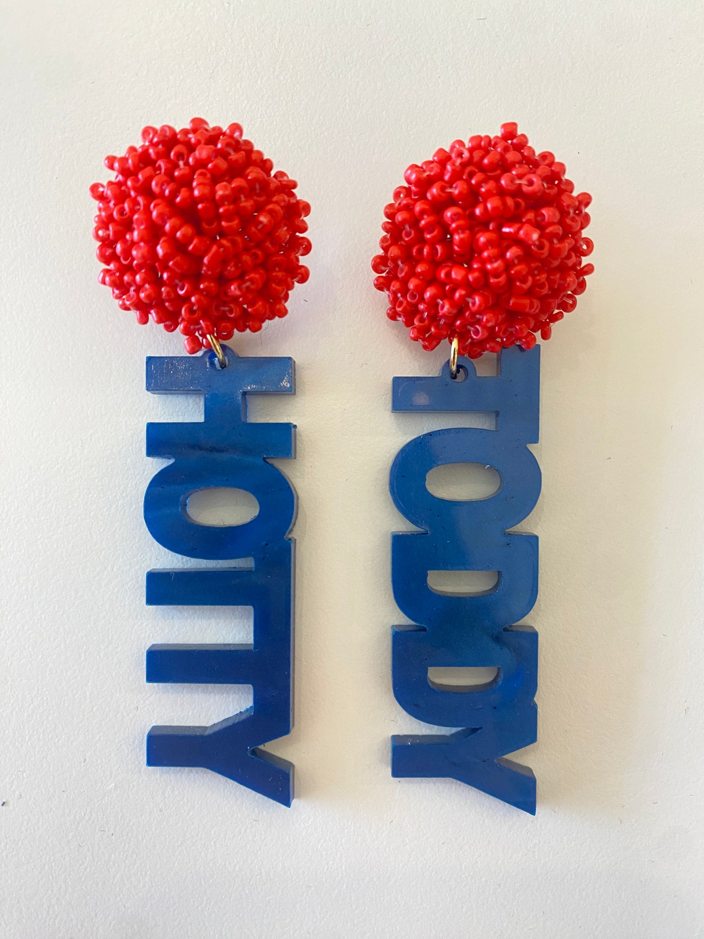 EAB Favorites Hotty Toddy Tailgate Earrings