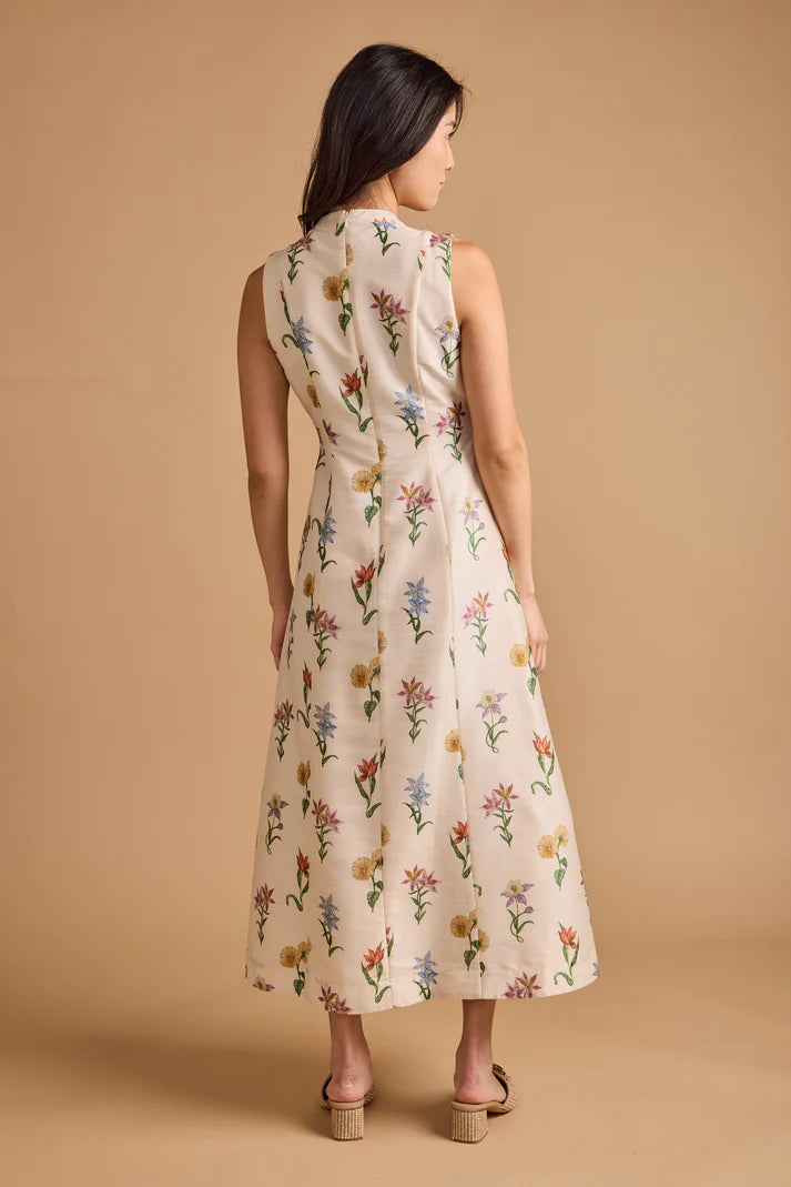 Thomas & Lourdes Levina Dress - Botanical