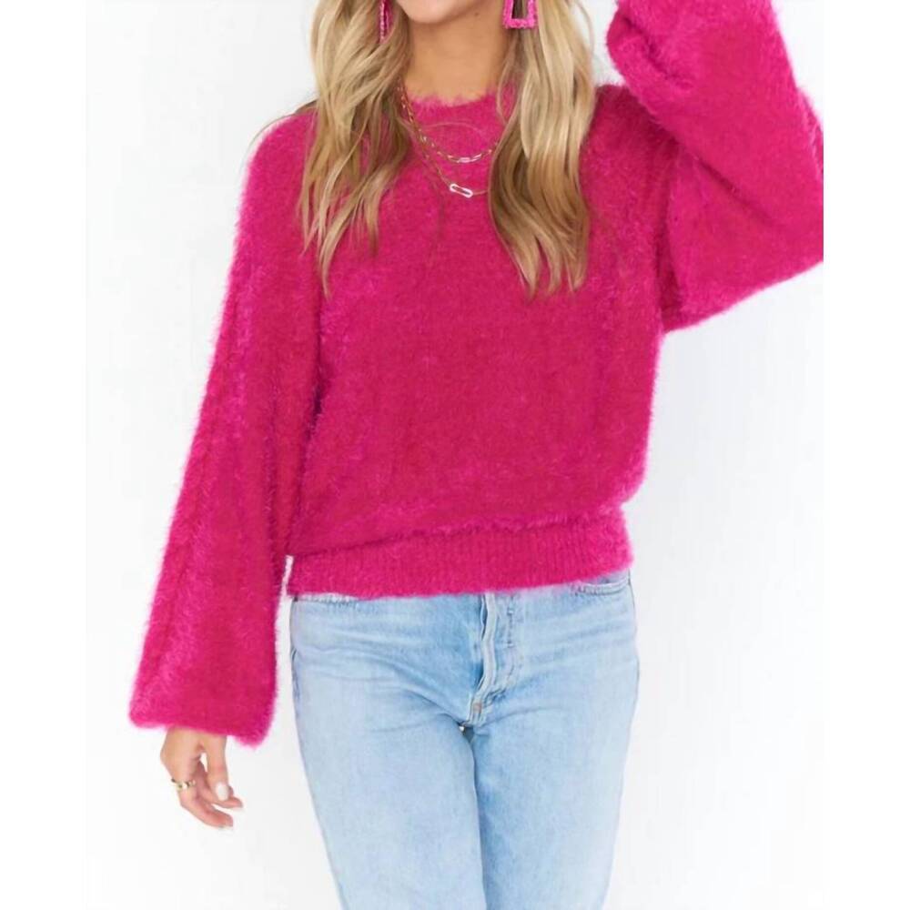 Show Me Your MuMu Vienna Sweater - Hot Pink