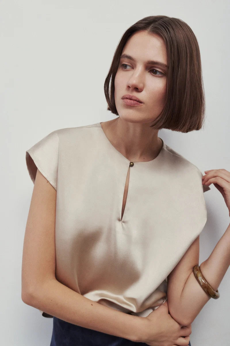 Melissa Nepton Wina Top - Sand