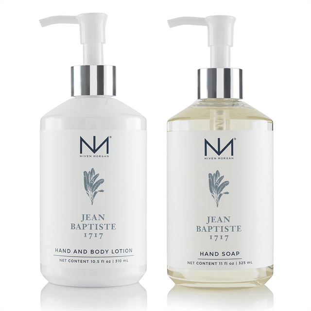 Niven Morgan Hand Soap & Lotion Bundle