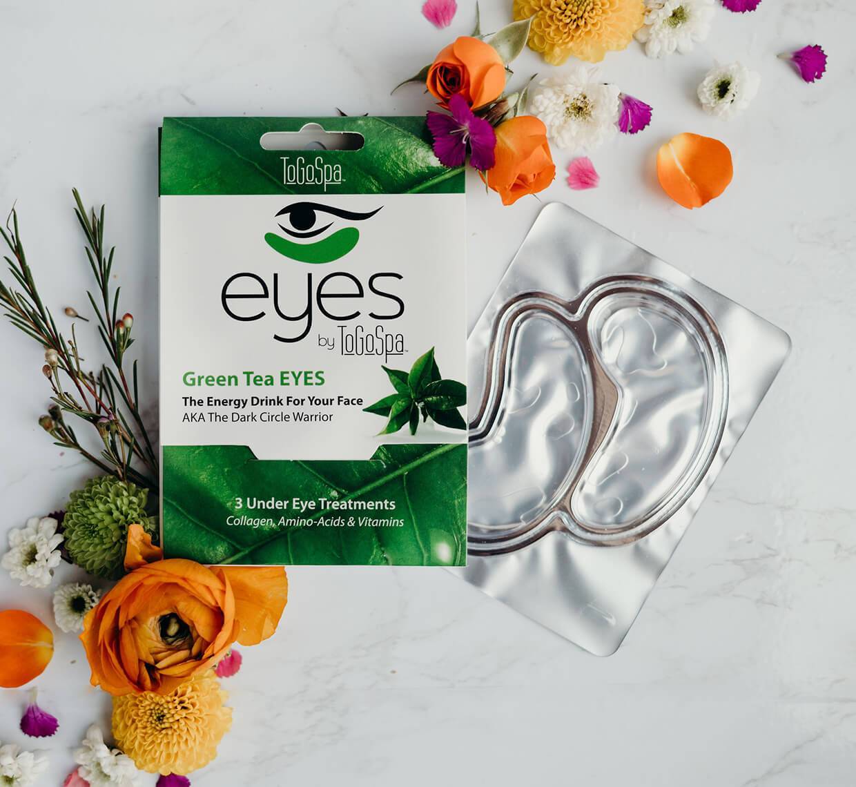 ToGo Spa Green Tea Eye Masks