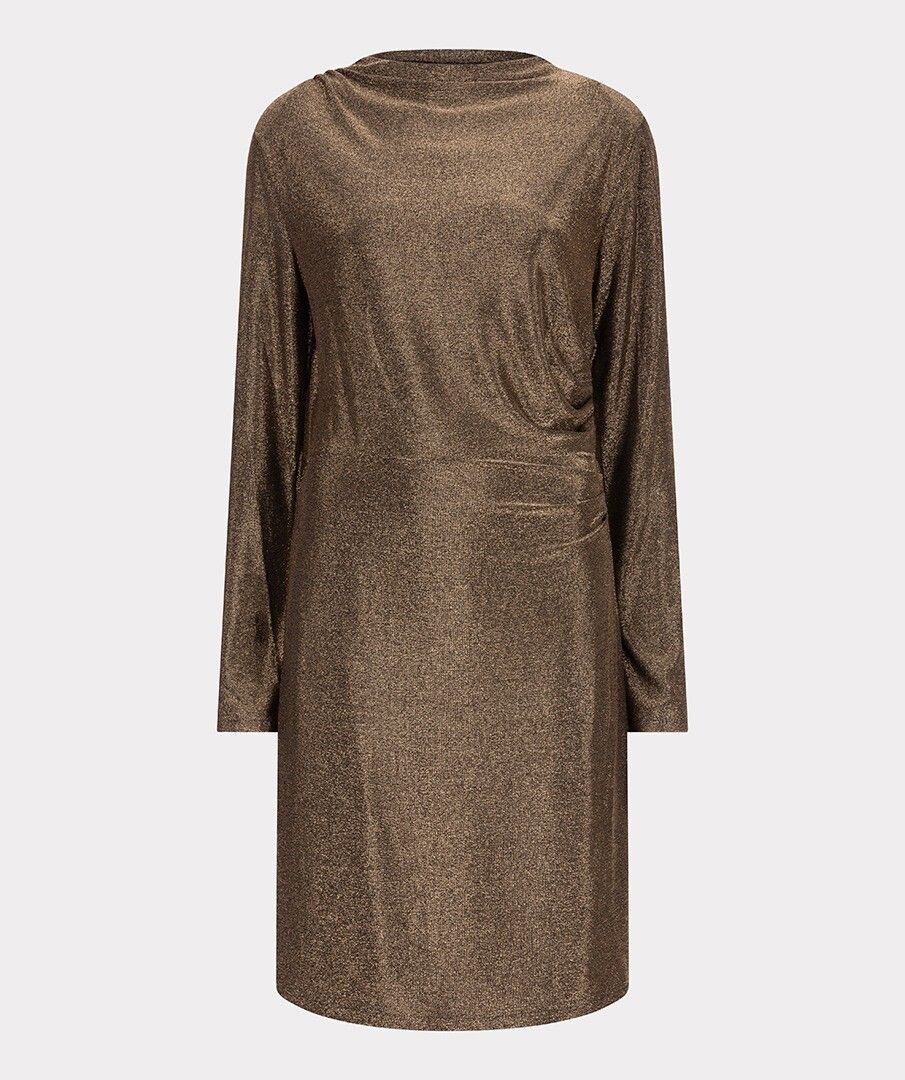 Esqualo Glitter Dress - Gold