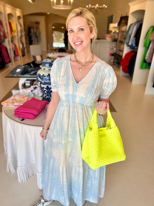 Stark X Olive Dress - Blue