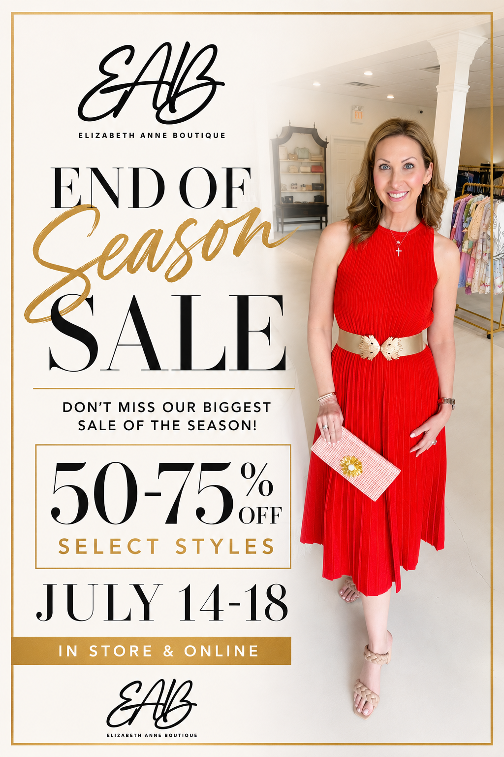 End of Season Sale