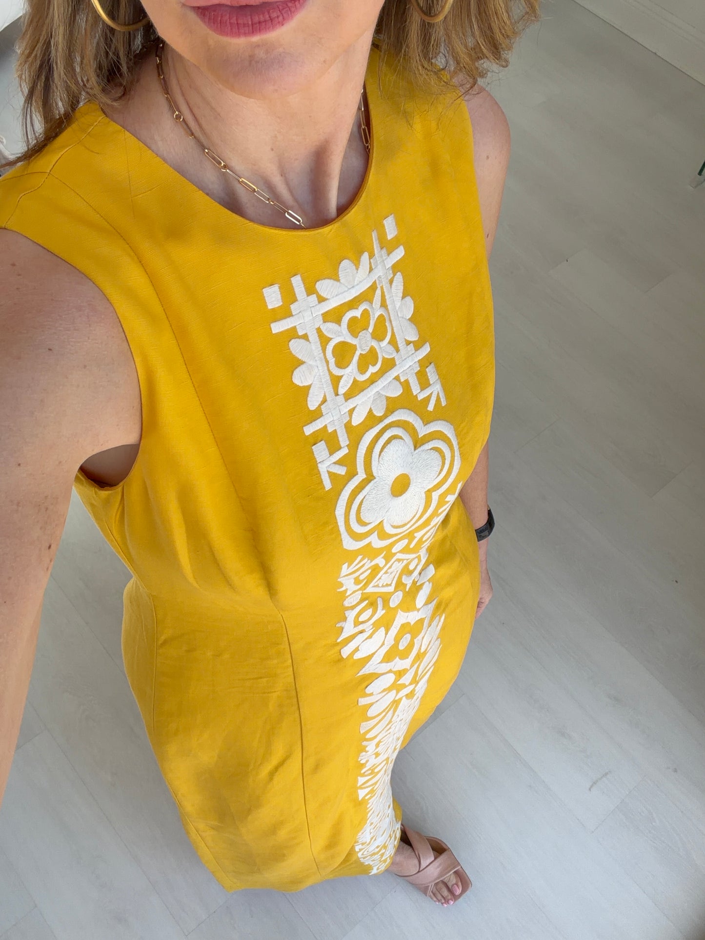 Emily McCarthy Hepburn Dress - Golden Hour