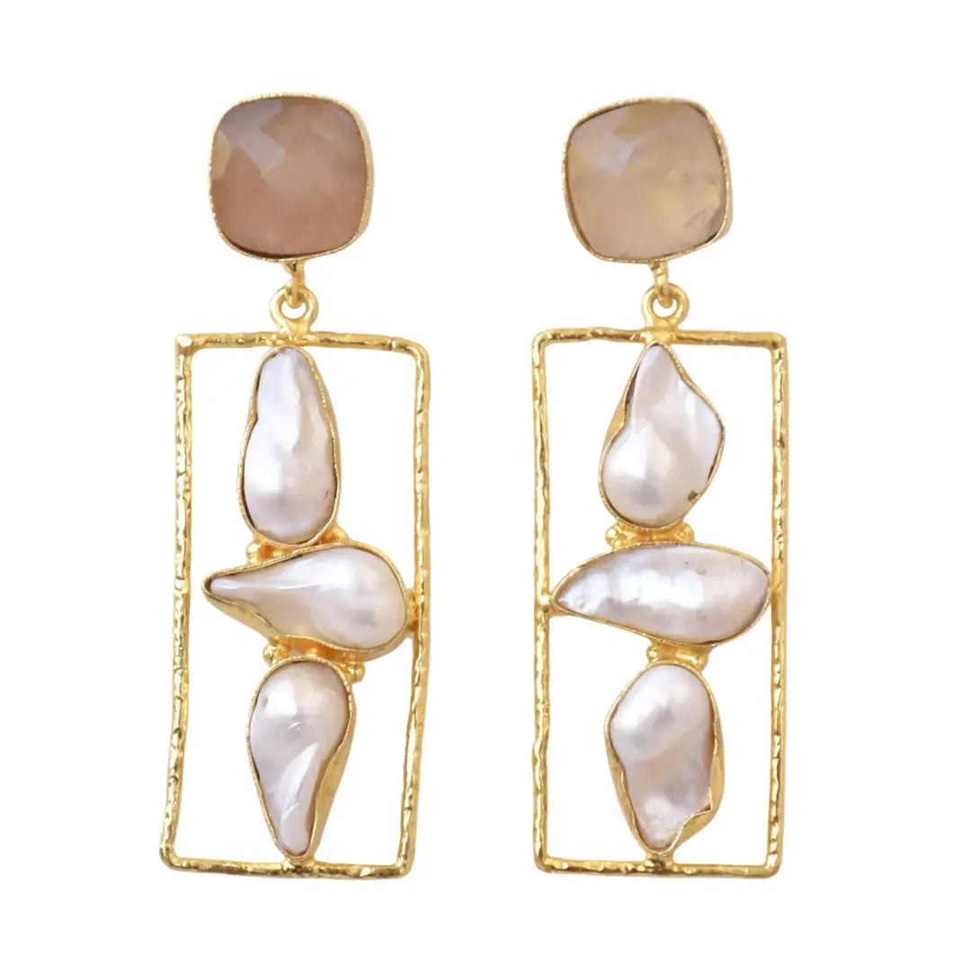 Carrie Gemstone Earrings