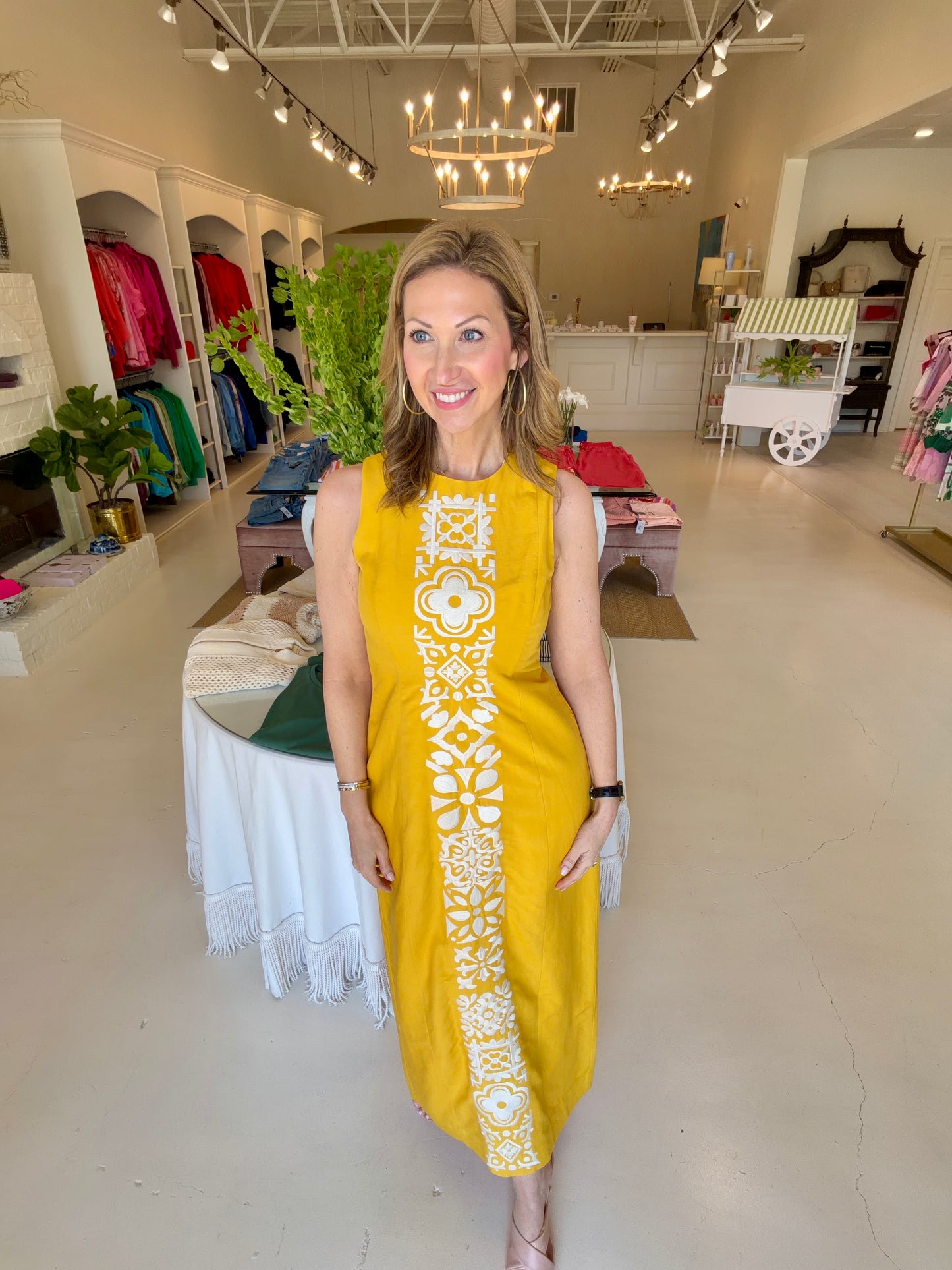 Emily McCarthy Hepburn Dress - Golden Hour