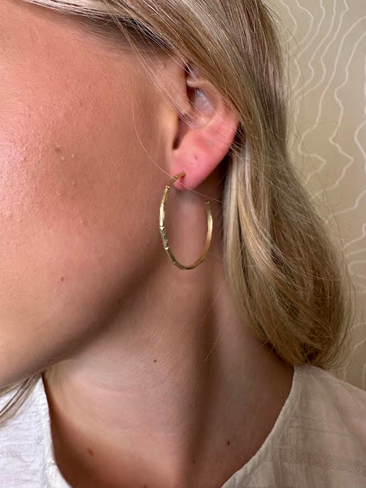 EAB Favorites Dainty Bamboo Hoop