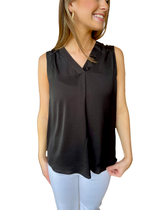 Renuar Woven Blouse Tank