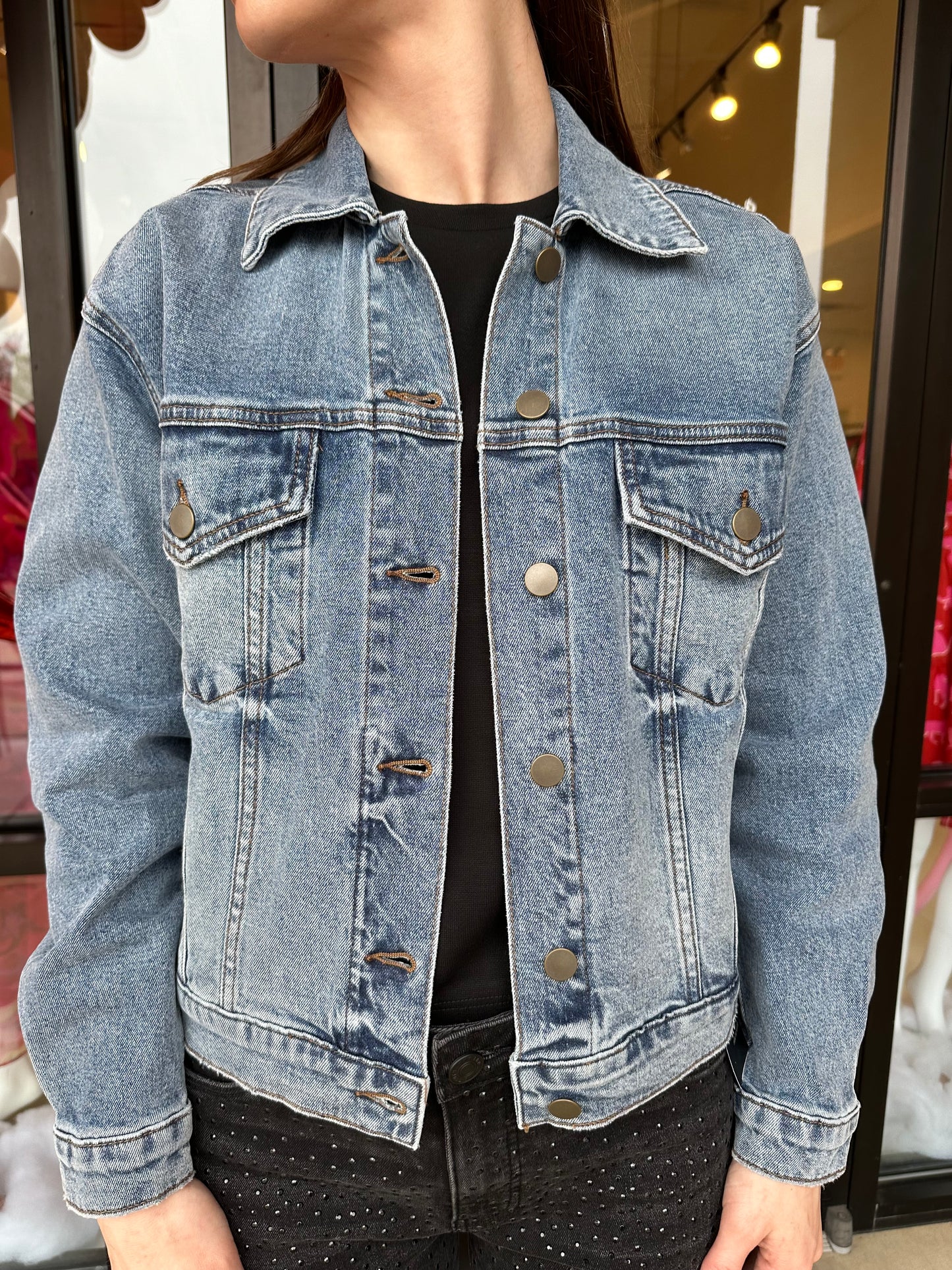 KUT Liz Trucker Jacket- Empower