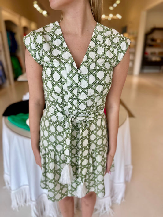 Anna Cate Ruby Dress - Trellis
