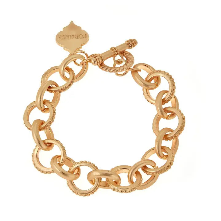 EAB Favorites Brush Gold Bella Bracelet