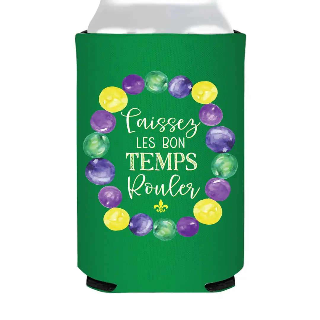 Mardi Gras Laissez Les Bon Can Cooler