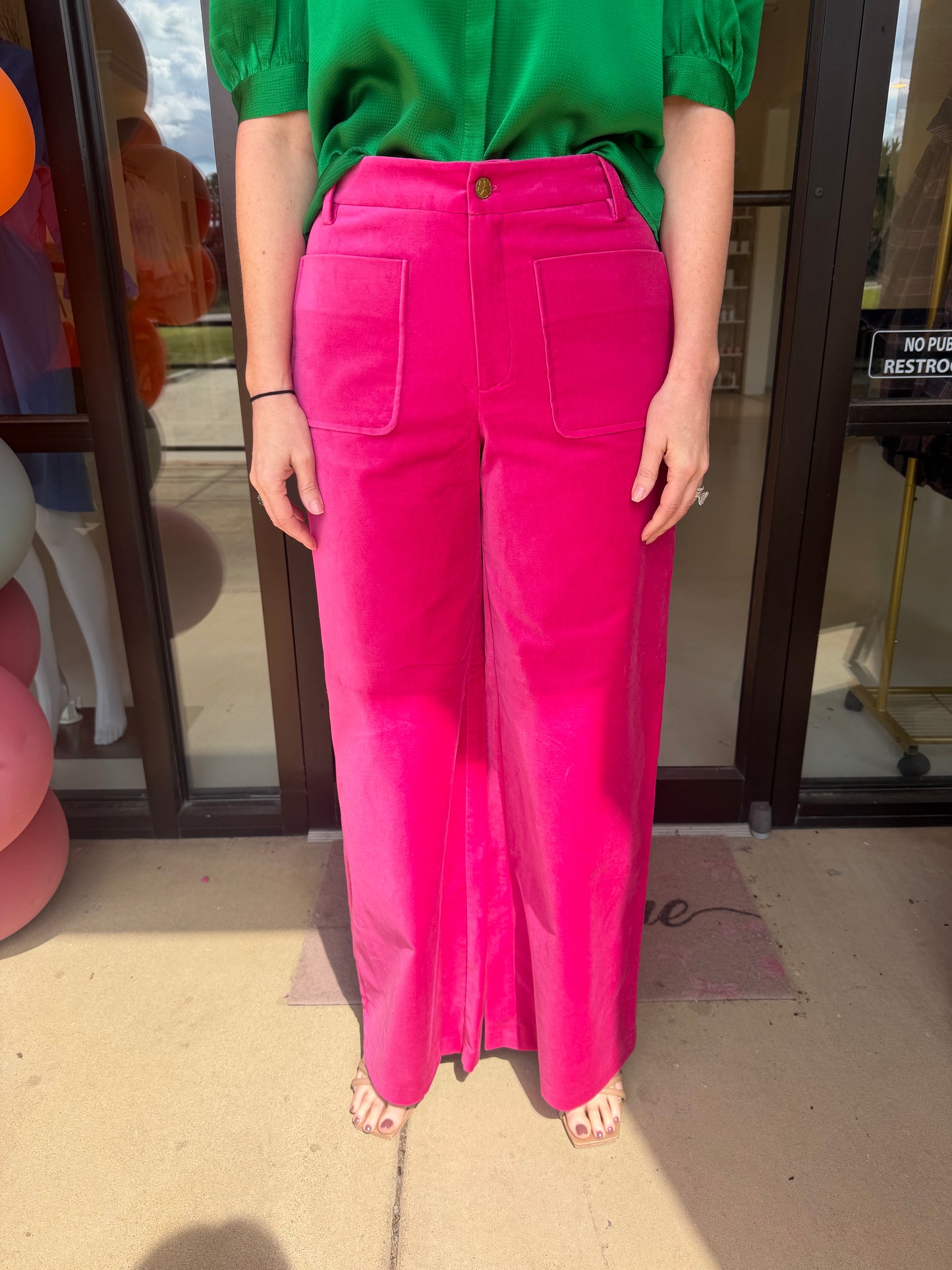 Trina Turk Talamone Pant- Tormalina Tol