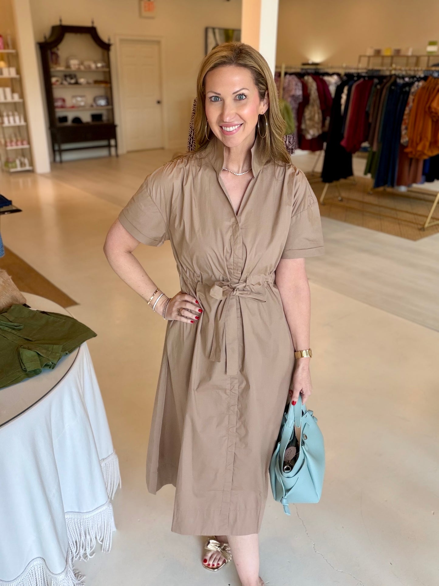 Holly Shae Bria Dress - Tan