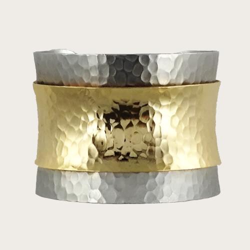 EAB Favorites Aurora Layered Hammered Bracelet