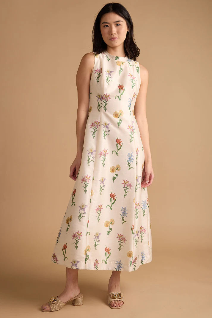 Thomas & Lourdes Levina Dress - Botanical