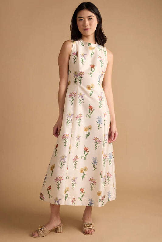 Thomas & Lourdes Levina Dress - Botanical